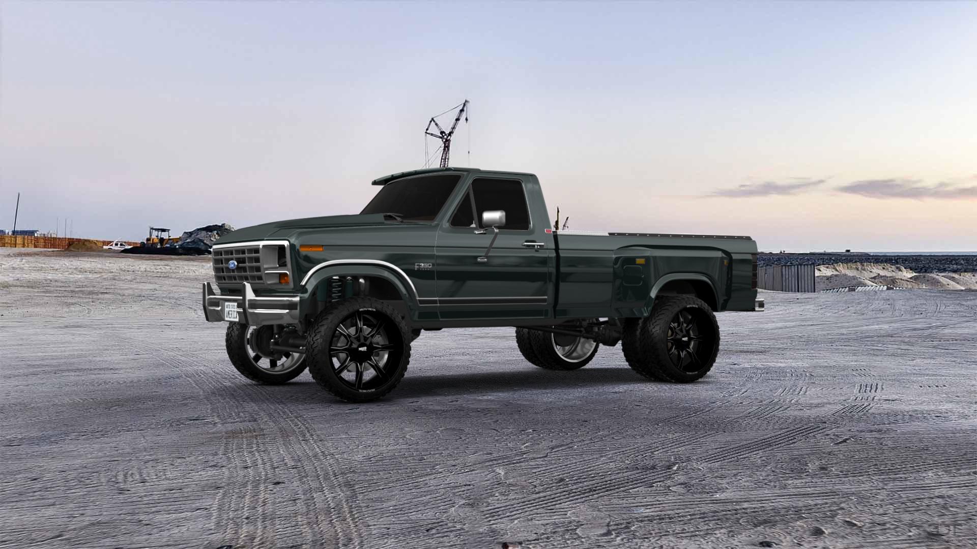 Ford F-350 Dually Regular Cab 2 Door pickup truck 1980