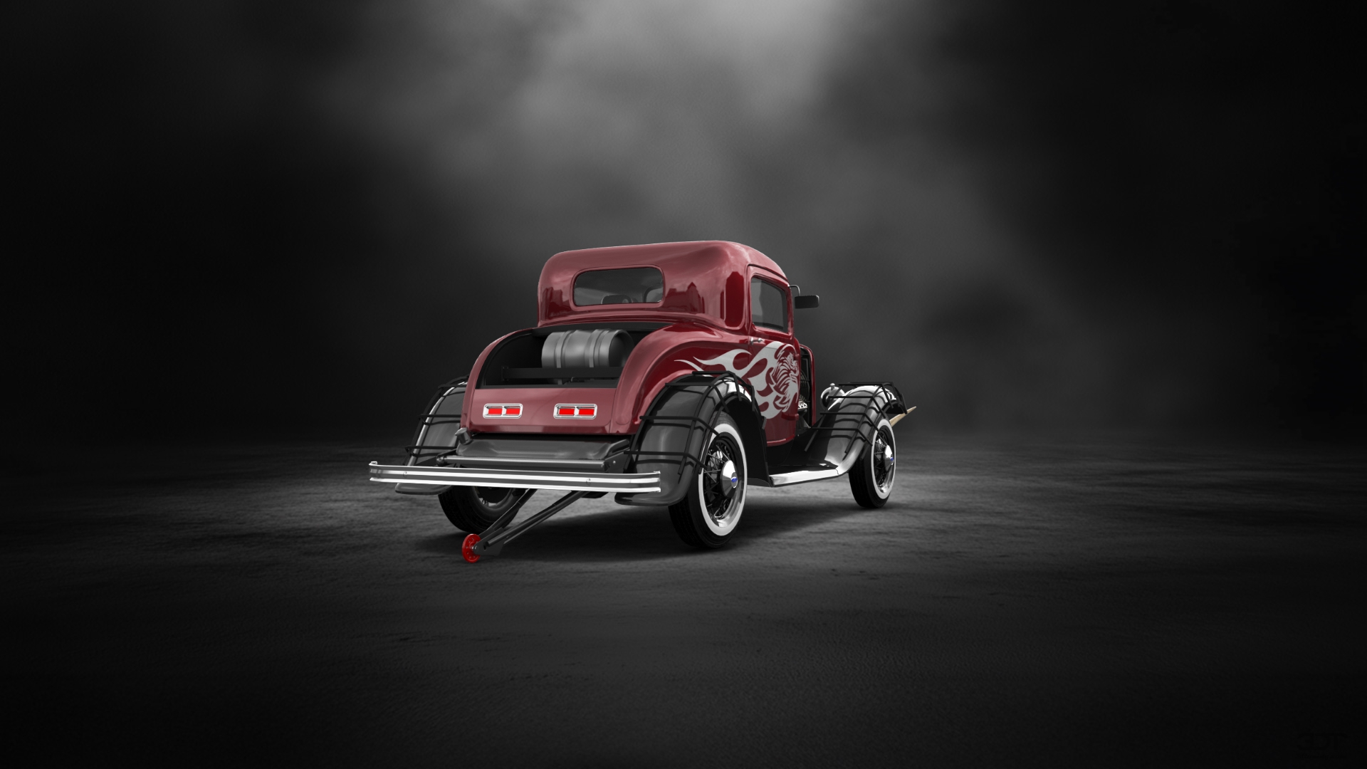 Ford Model B Deluxe 2 Door Coupe 1932 tuning