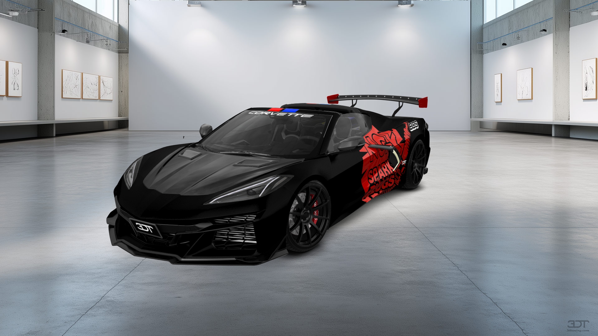 Chevrolet Corvette 2 door targa top 2020 tuning