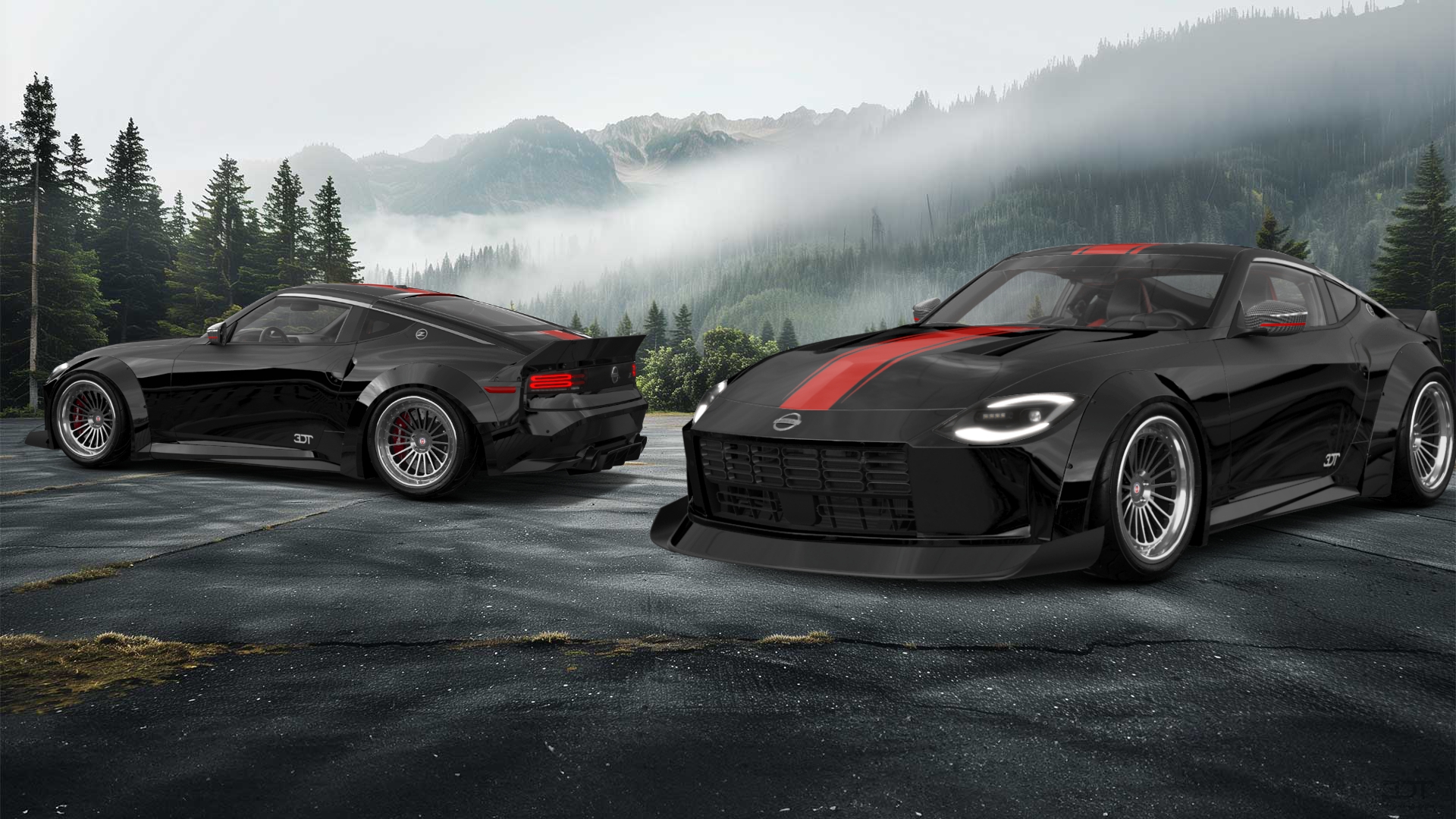 Nissan Z 2 door fastback coupe 2022 tuning