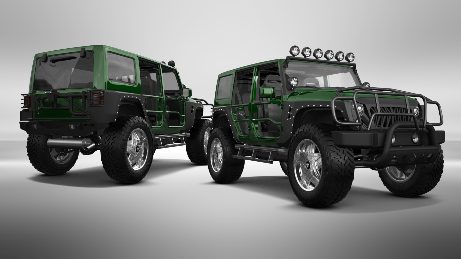 Jeep Wrangler Unlimited JK Rubicon Recon 4 Door SUV 2017 tuning