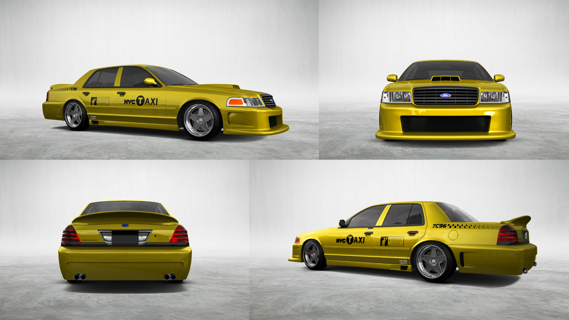 Ford Crown Victoria Sedan 2007 tuning