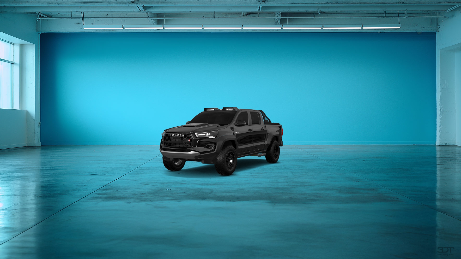 Toyota Hilux Double Cab 4 Door pickup truck 2015 tuning
