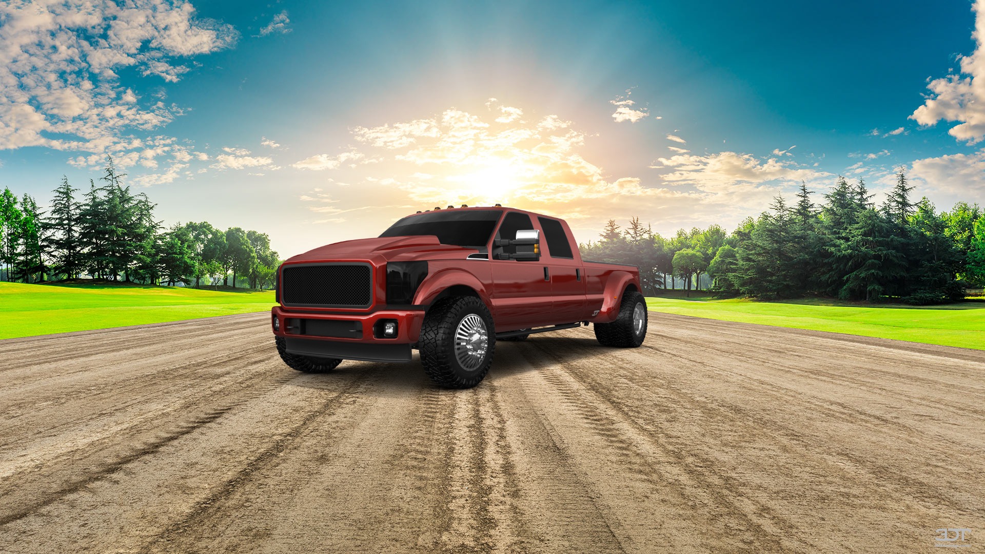Ford F-350 DRW 4 Door pickup truck 2013