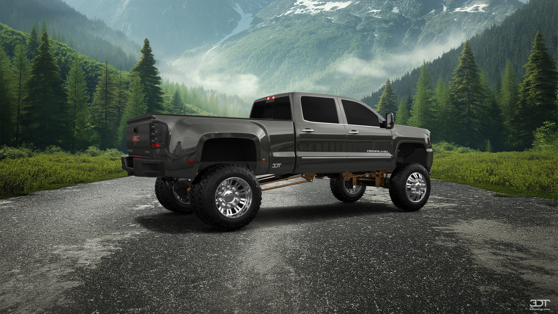GMC Sierra 3500 HD Crew Cab 4 Door pickup truck 2015