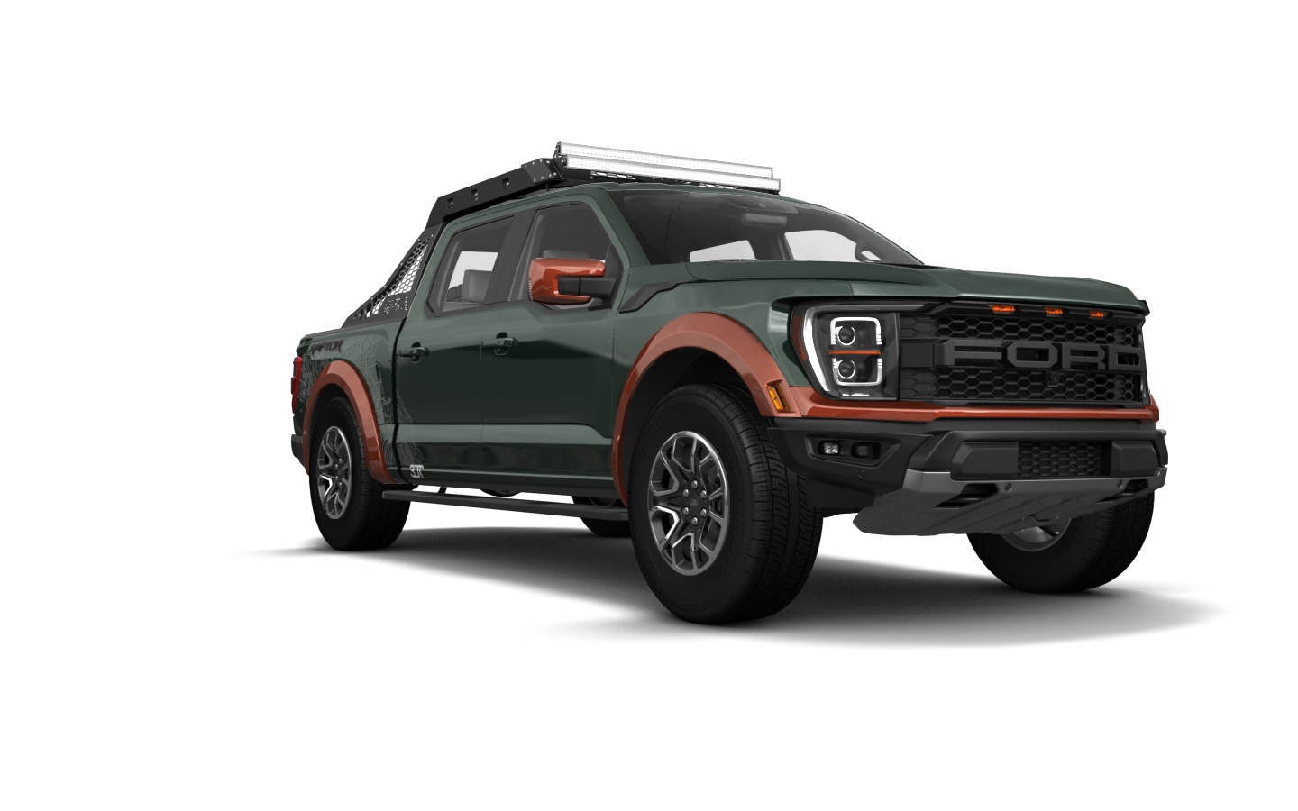 Ford F-150 Raptor 4 Door pickup truck 2021