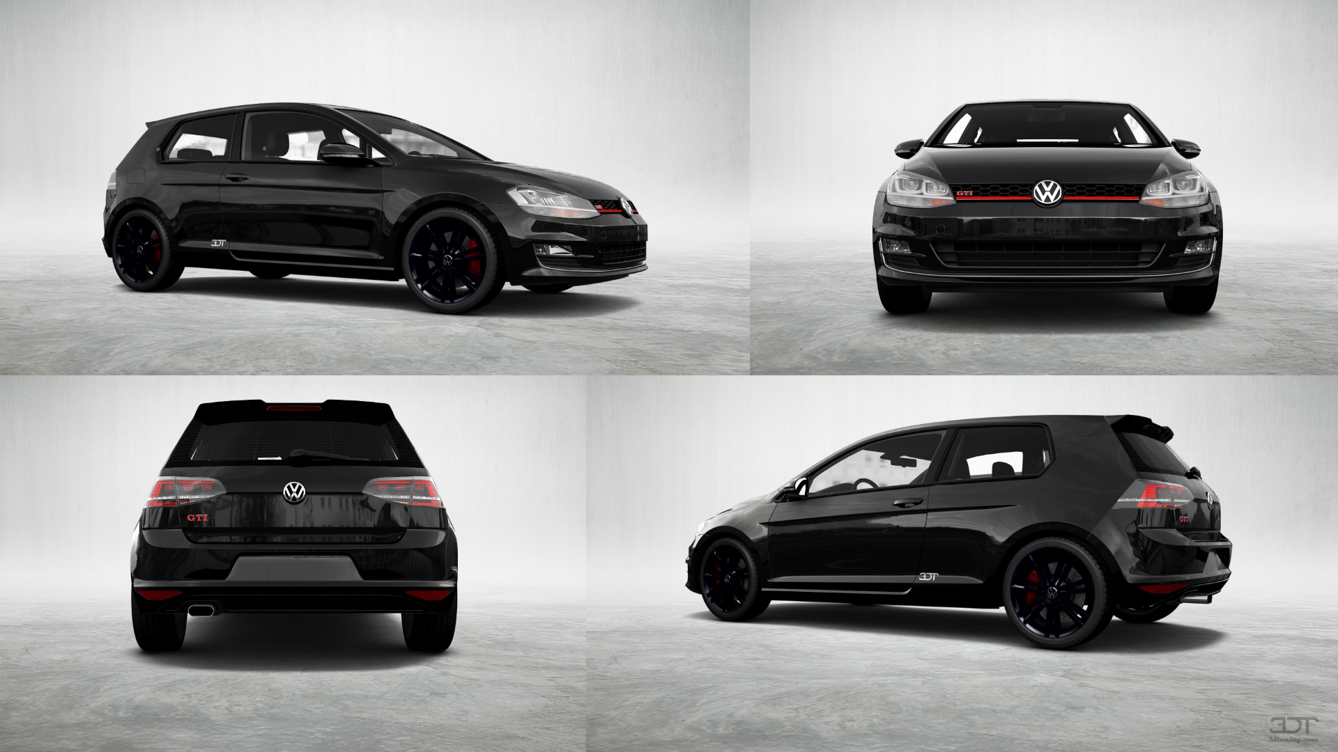 Volkswagen Golf 7 3 Door Hatchback 2013 tuning