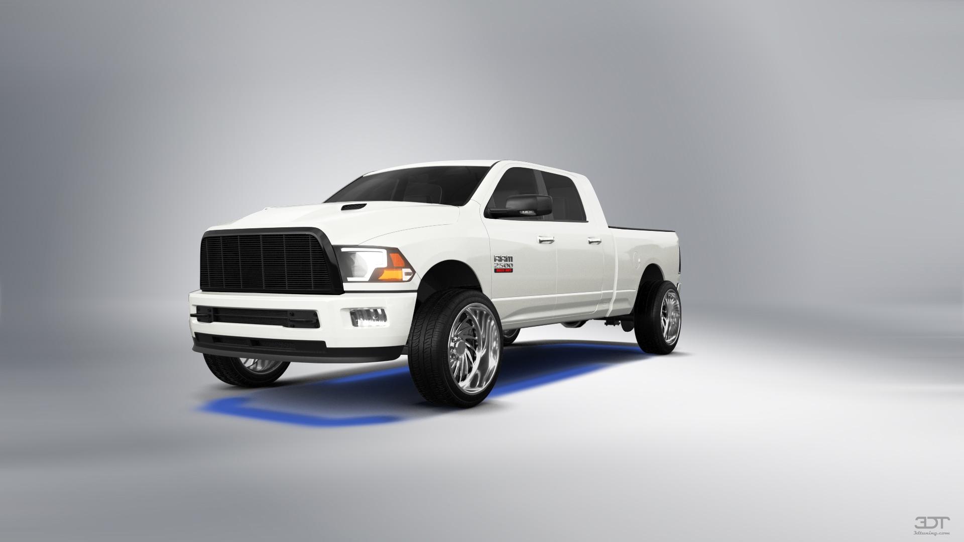 Dodge Ram 2500 Mega Cab 6.4 ft box 4 Door pickup truck 2010 tuning