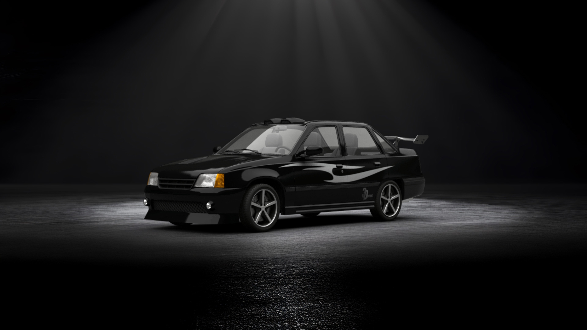 Opel Kadett E Sedan 1984 tuning