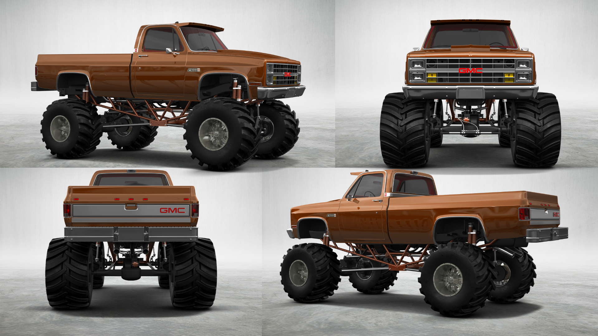 GMC Sierra 1500 2 Door pickup truck 1985 tuning