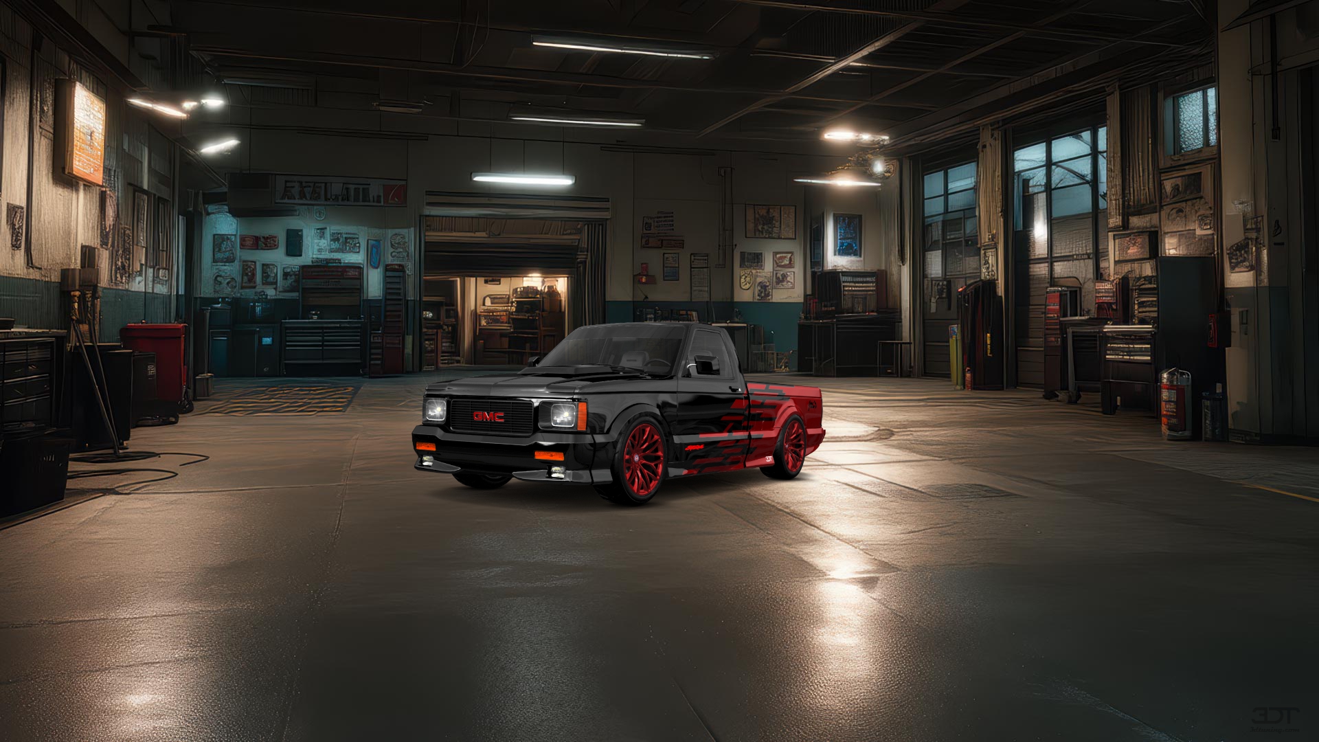 GMC Syclone 2 Door pickup truck 1991 tuning