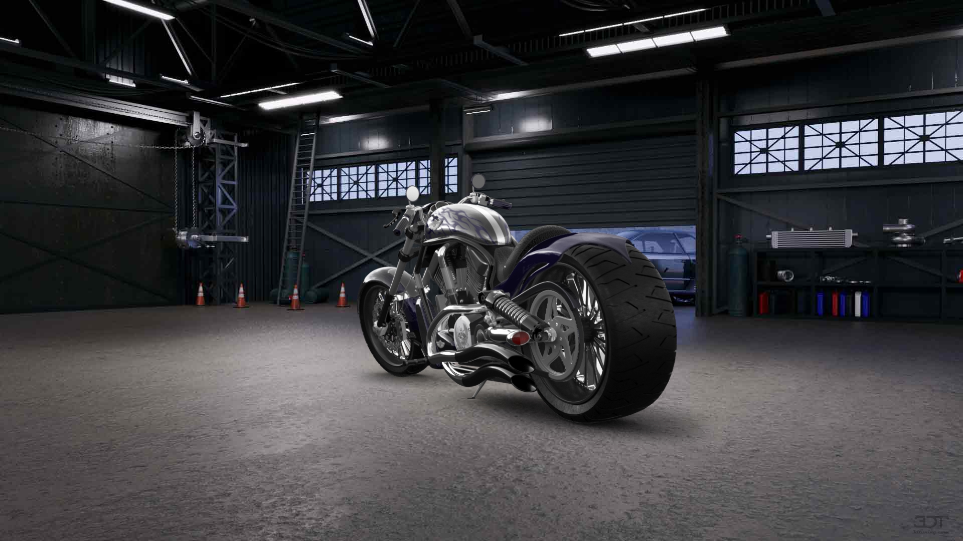 Harley-Davidson Custom Chopper Cruiser 2011