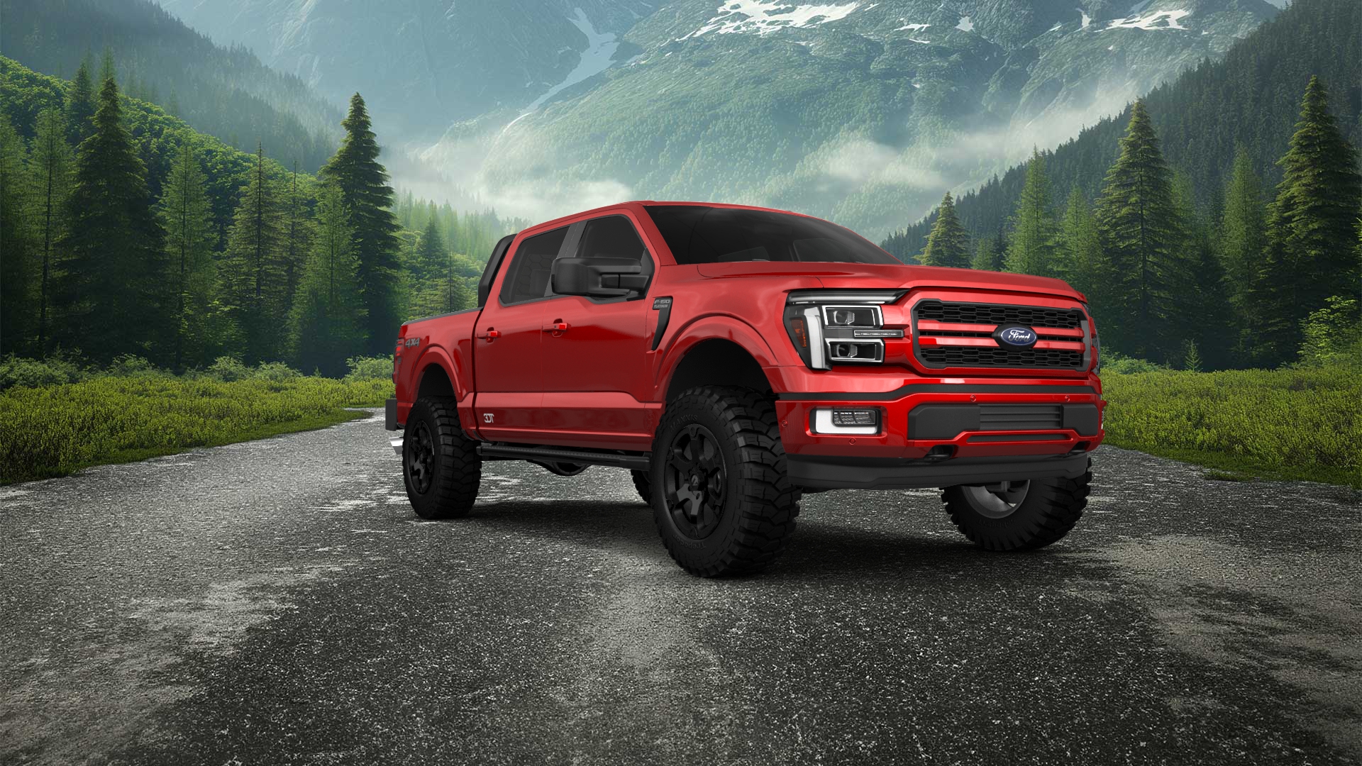 Ford F-150 SuperCrew 4 Door pickup truck 2024