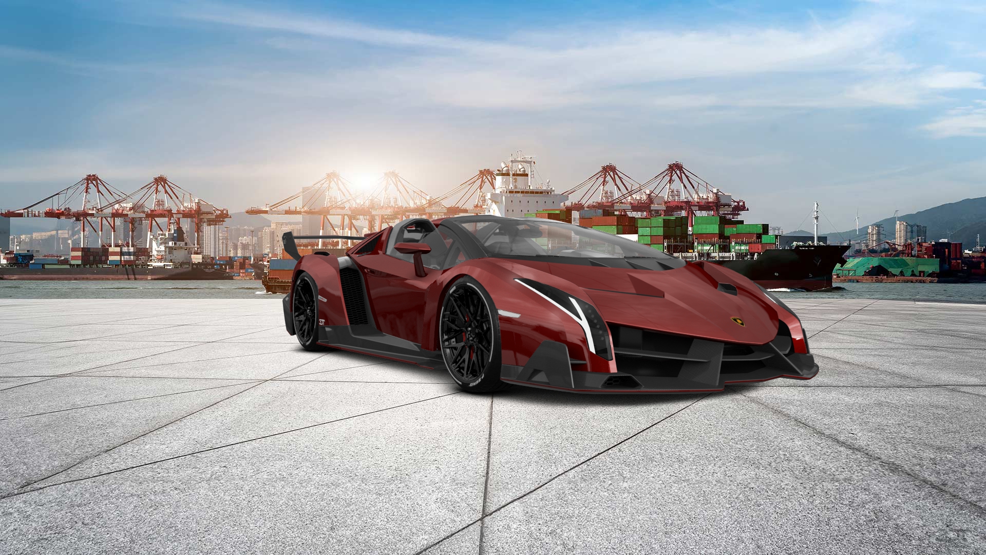 Lamborghini Veneno Roadster 2013 tuning
