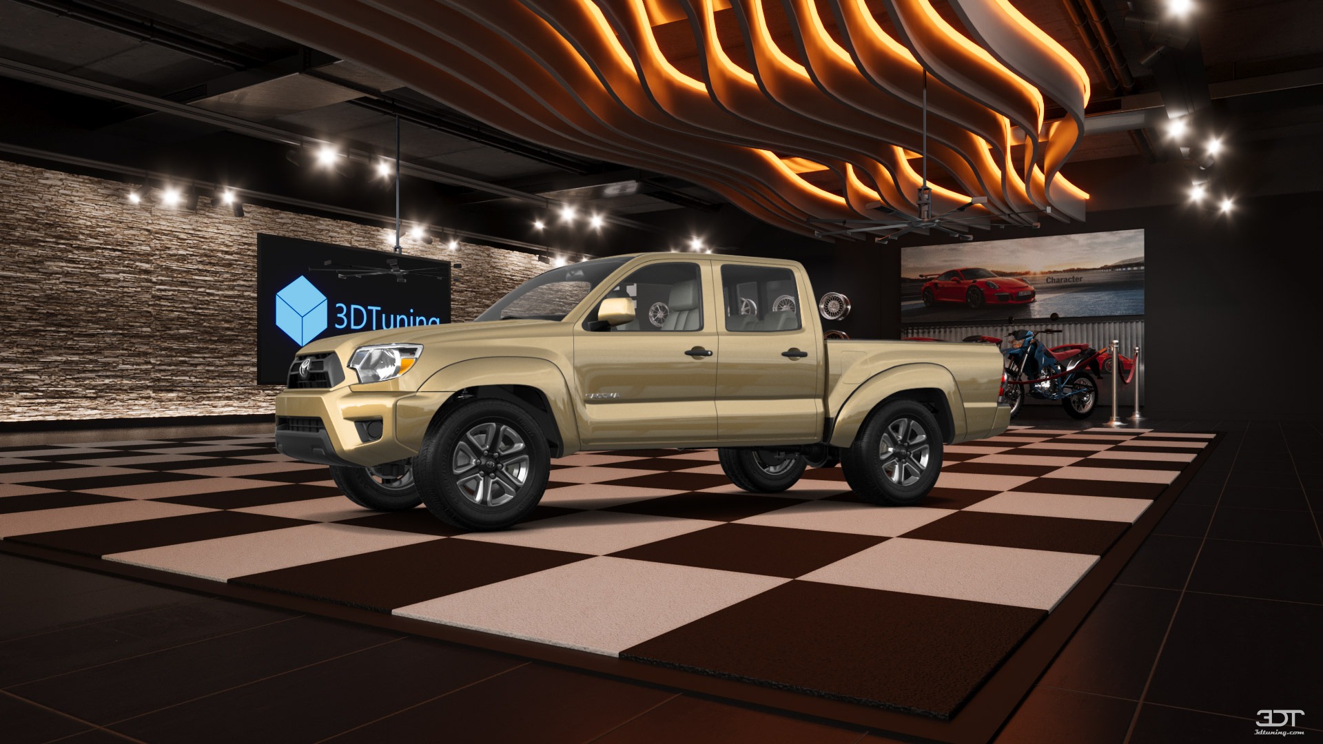 Toyota Tacoma Crew Cab 5.1 ft box 4 Door pickup truck 2012