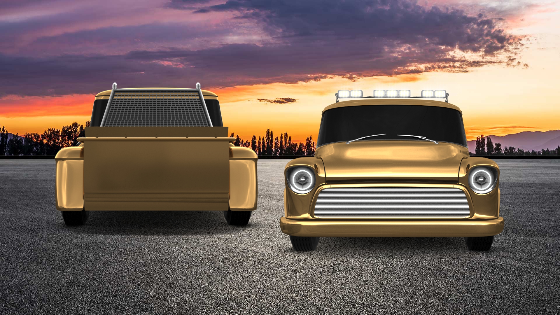 Chevrolet 3100 2 Door pickup truck 1955 tuning