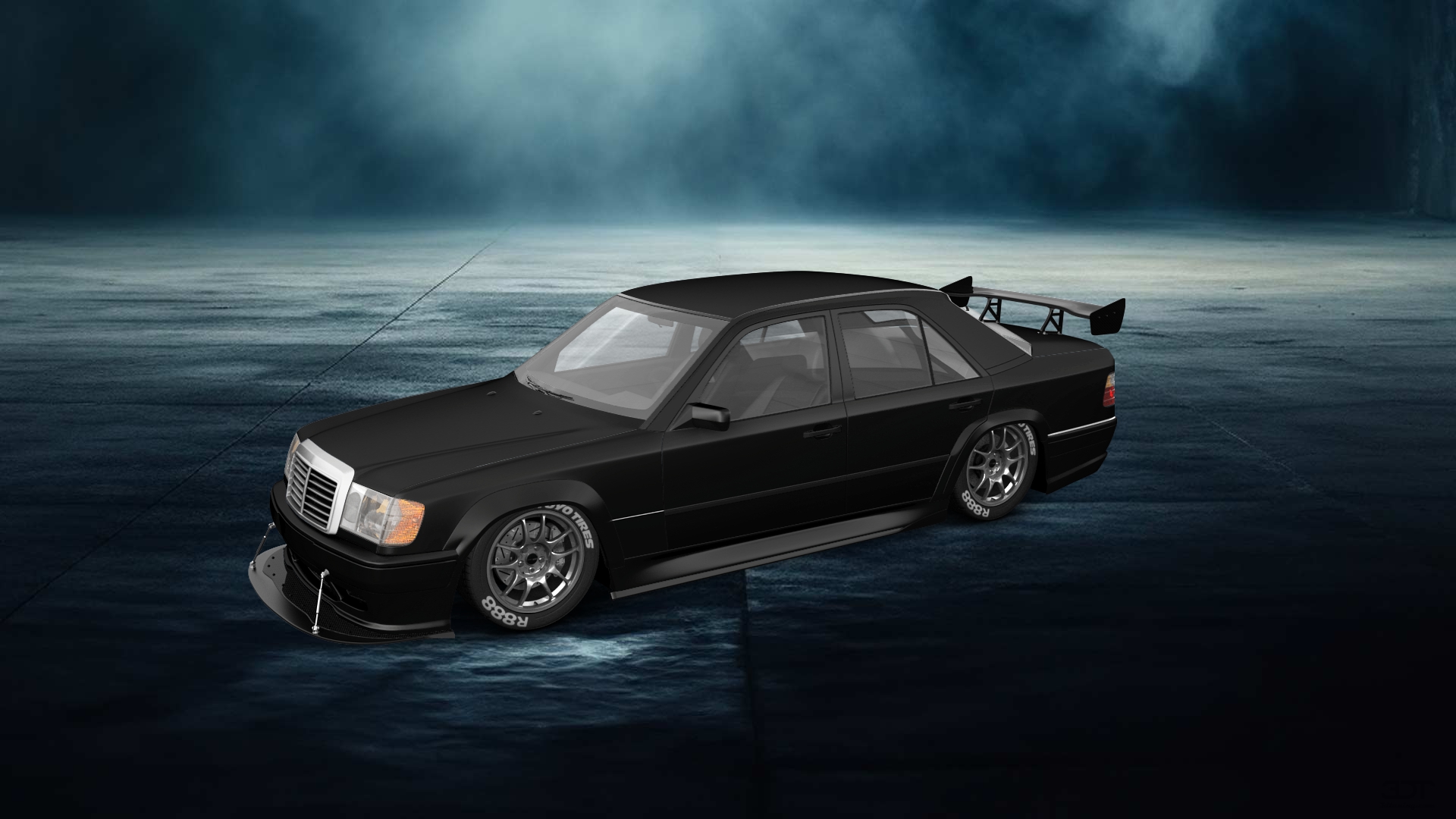 Mercedes E-Class Sedan 1984 tuning