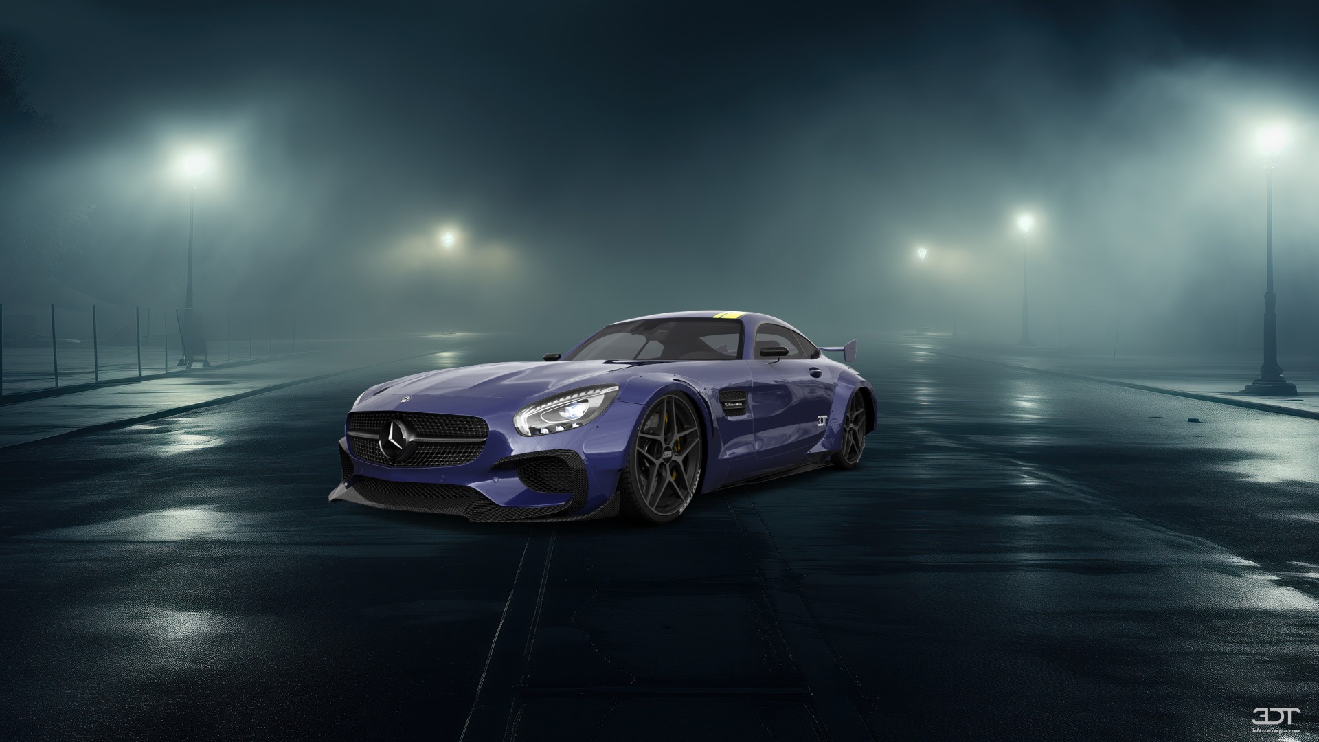 Mercedes AMG GT 2 door fastback coupe 2016 tuning