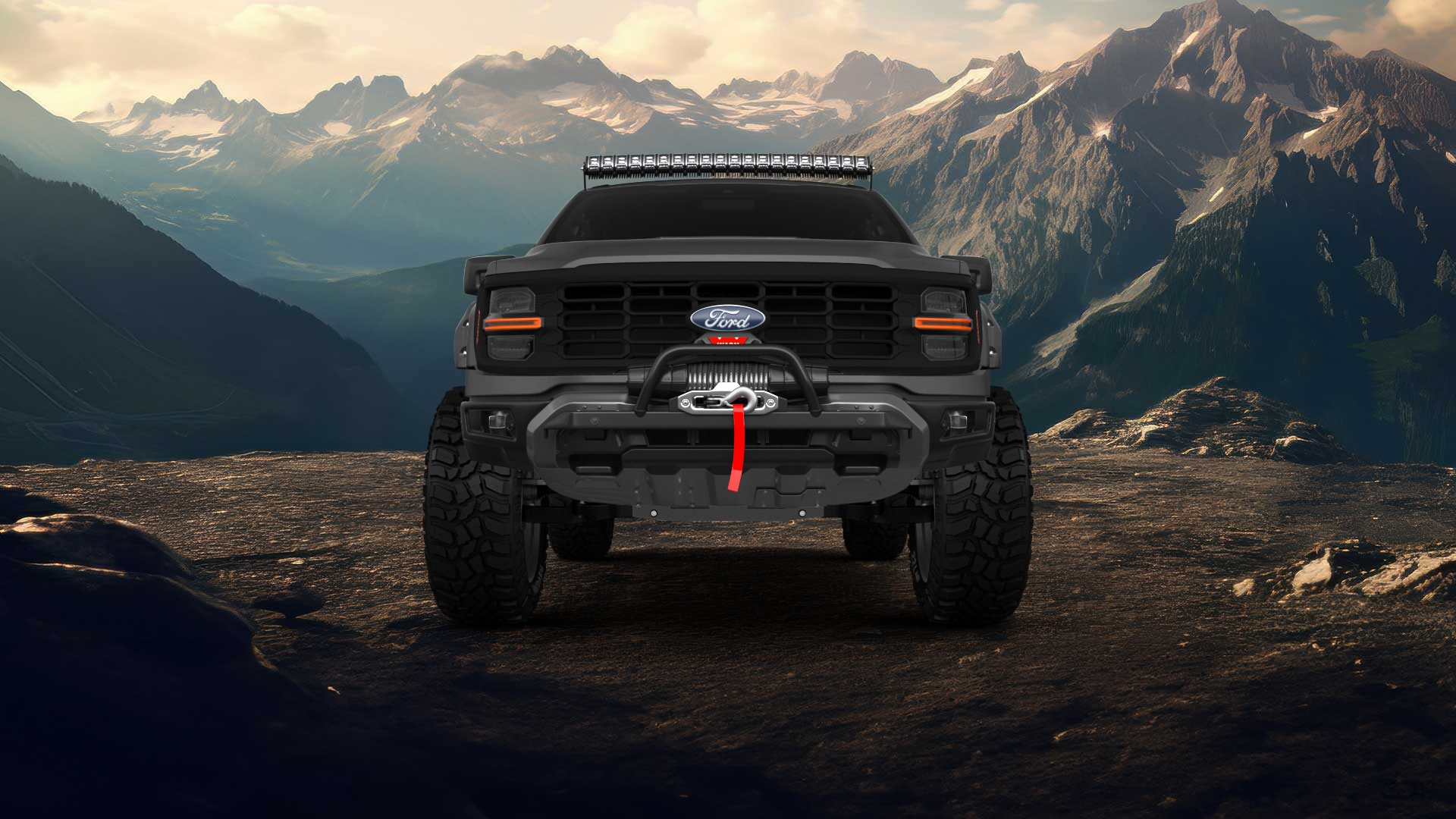 Ford F-150 SuperCrew 4 Door pickup truck 2024 Images