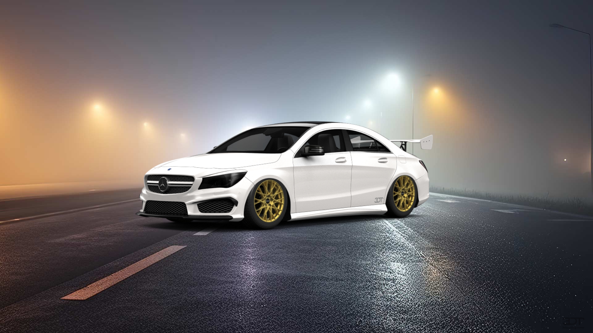 Mercedes CLA class 4 Door Coupe 2014 tuning