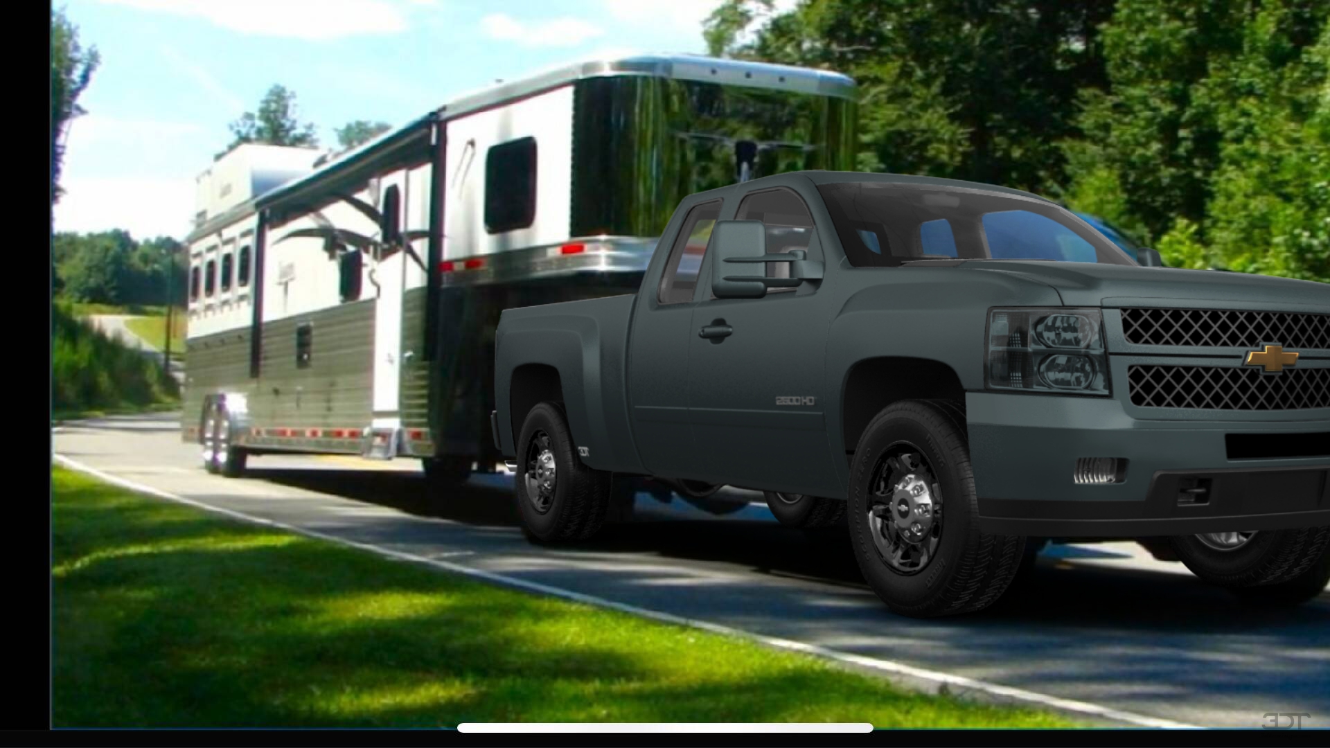 Chevrolet Silverado 2500 HD Extended Cab Pickup Truck 2007