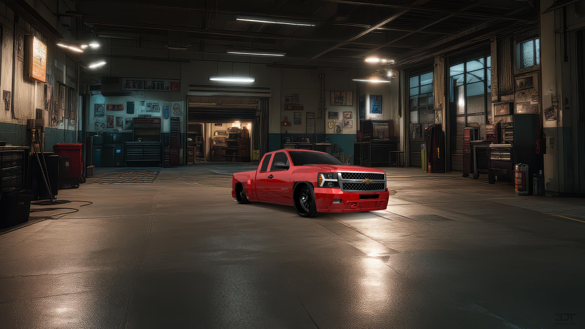 Chevrolet Silverado 2500 HD Extended Cab Pickup Truck 2007