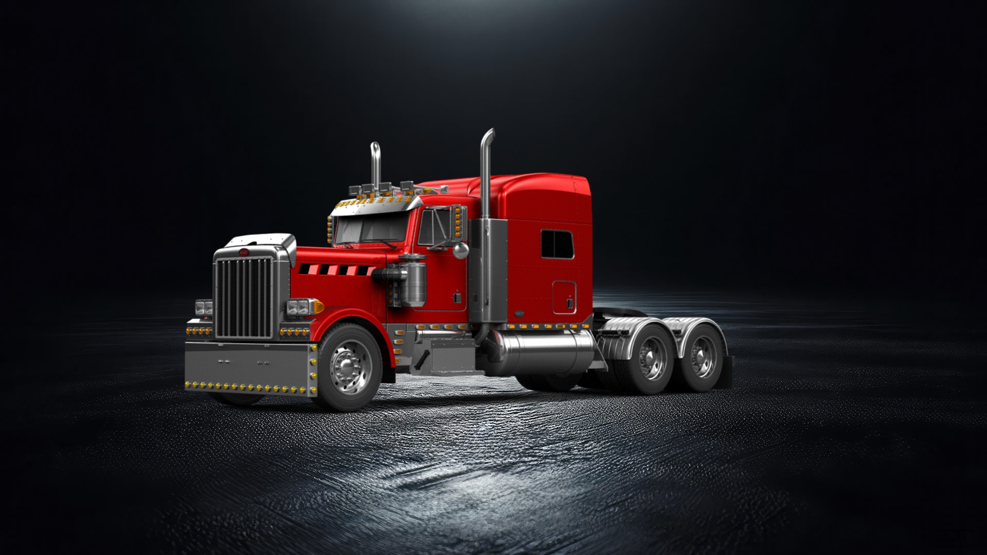 Peterbilt 359 Truck 1987