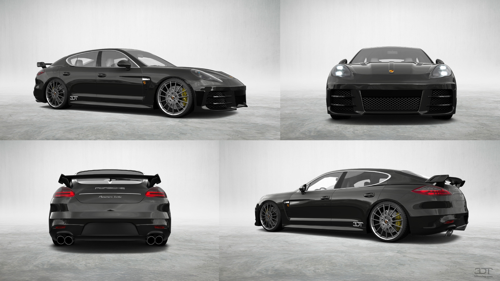 Porsche Panamera 4 door fastback saloon 2011