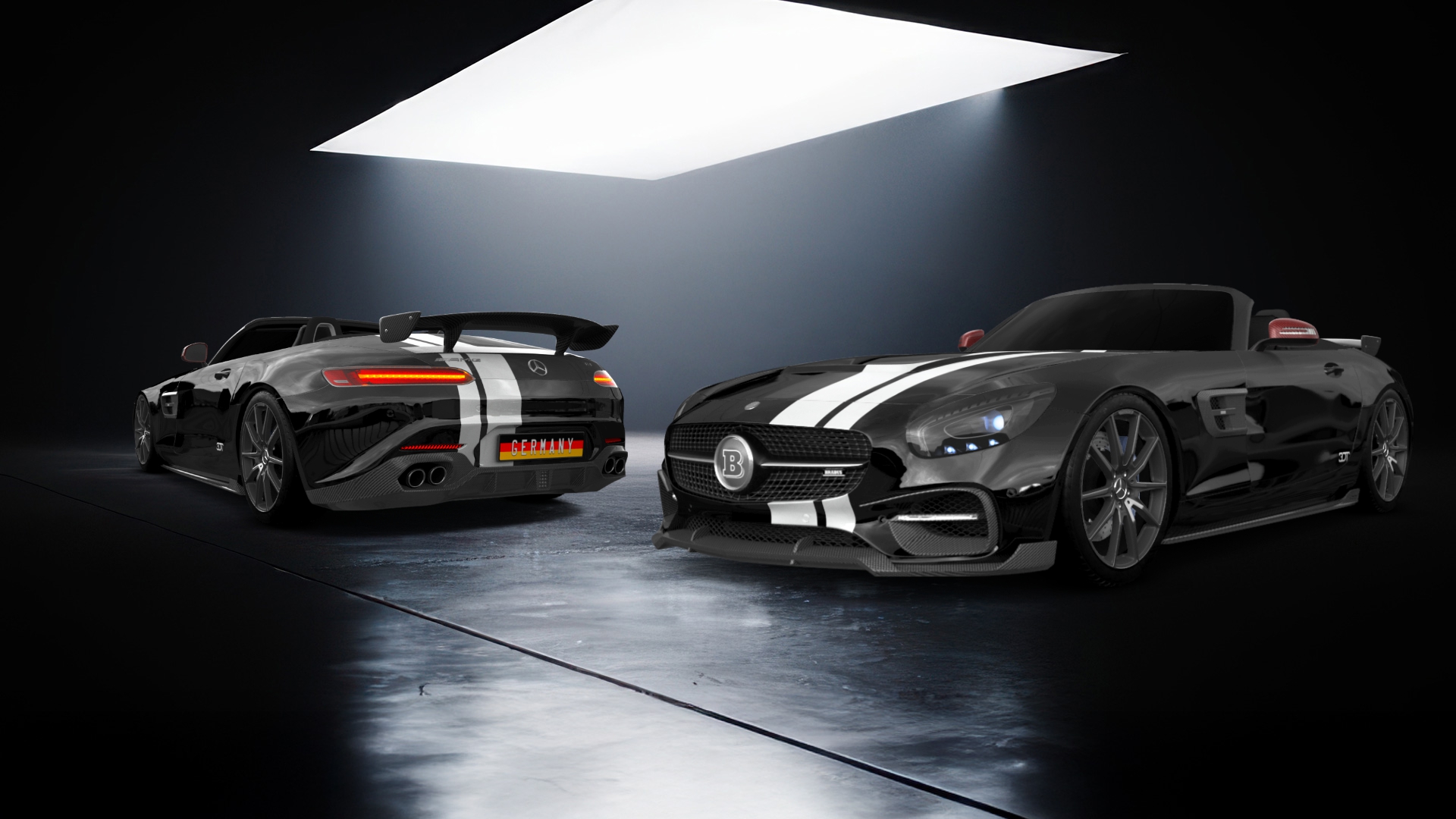 Mercedes AMG GT 2 Door Convertible 2016 tuning