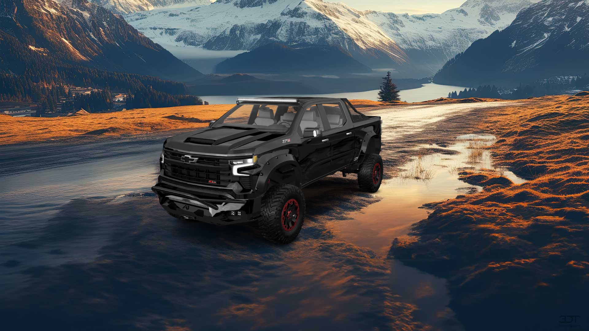 Chevrolet Silverado 1500 Crew Cab 5.8 ft box 4 Door pickup truck 2023
