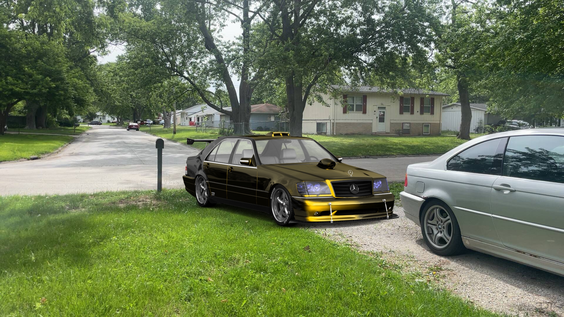Mercedes S Class Sedan 1992 tuning