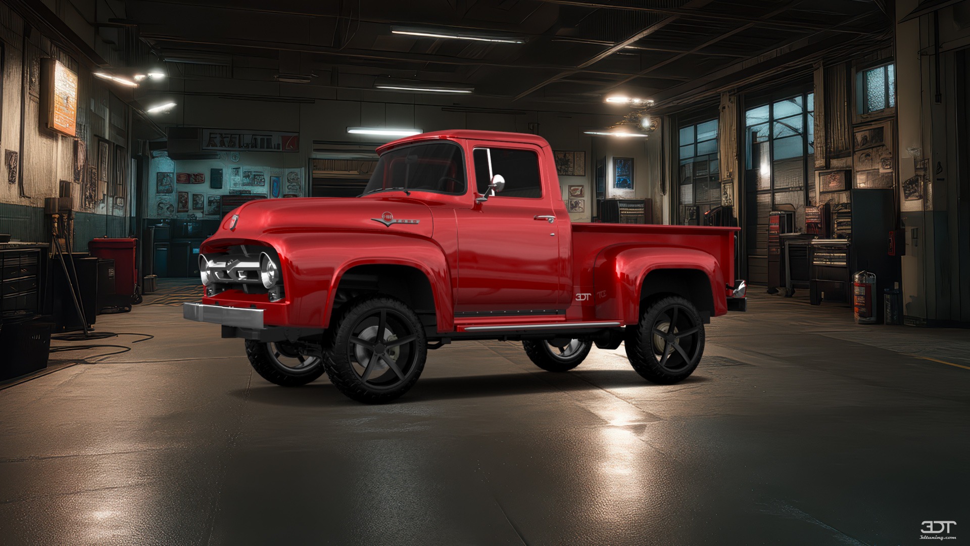 Ford F-100 2 Door truck 1956 tuning