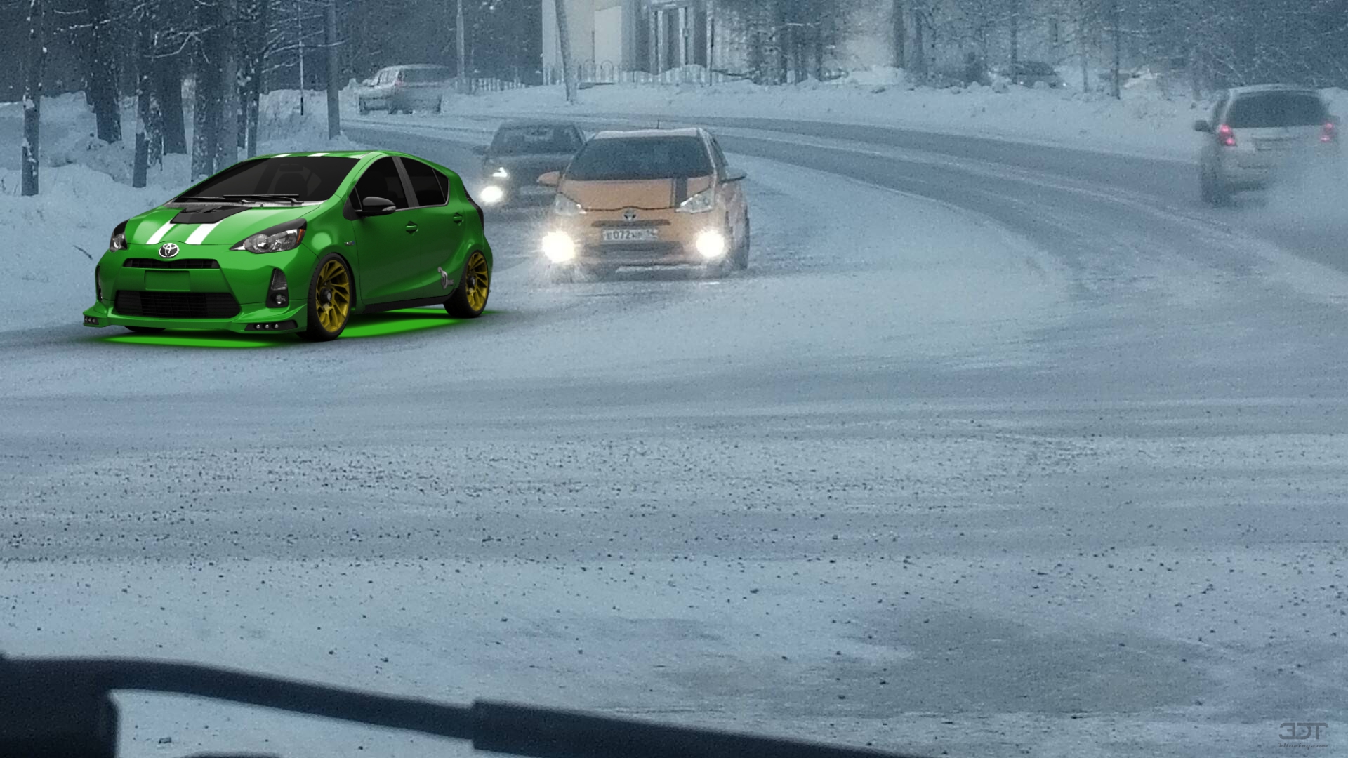 Toyota Prius C 5 Door Hatchback 2012 tuning