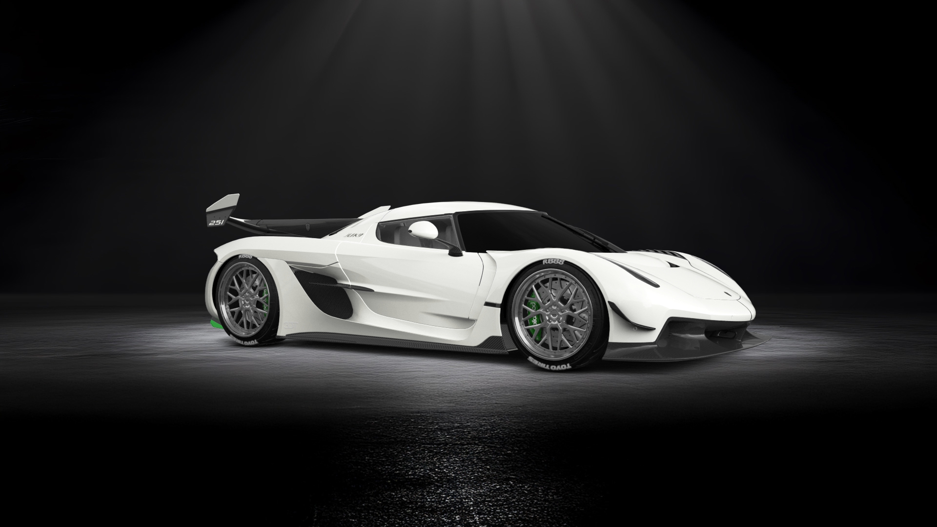 Koenigsegg Jesko 2 door targa top 2020