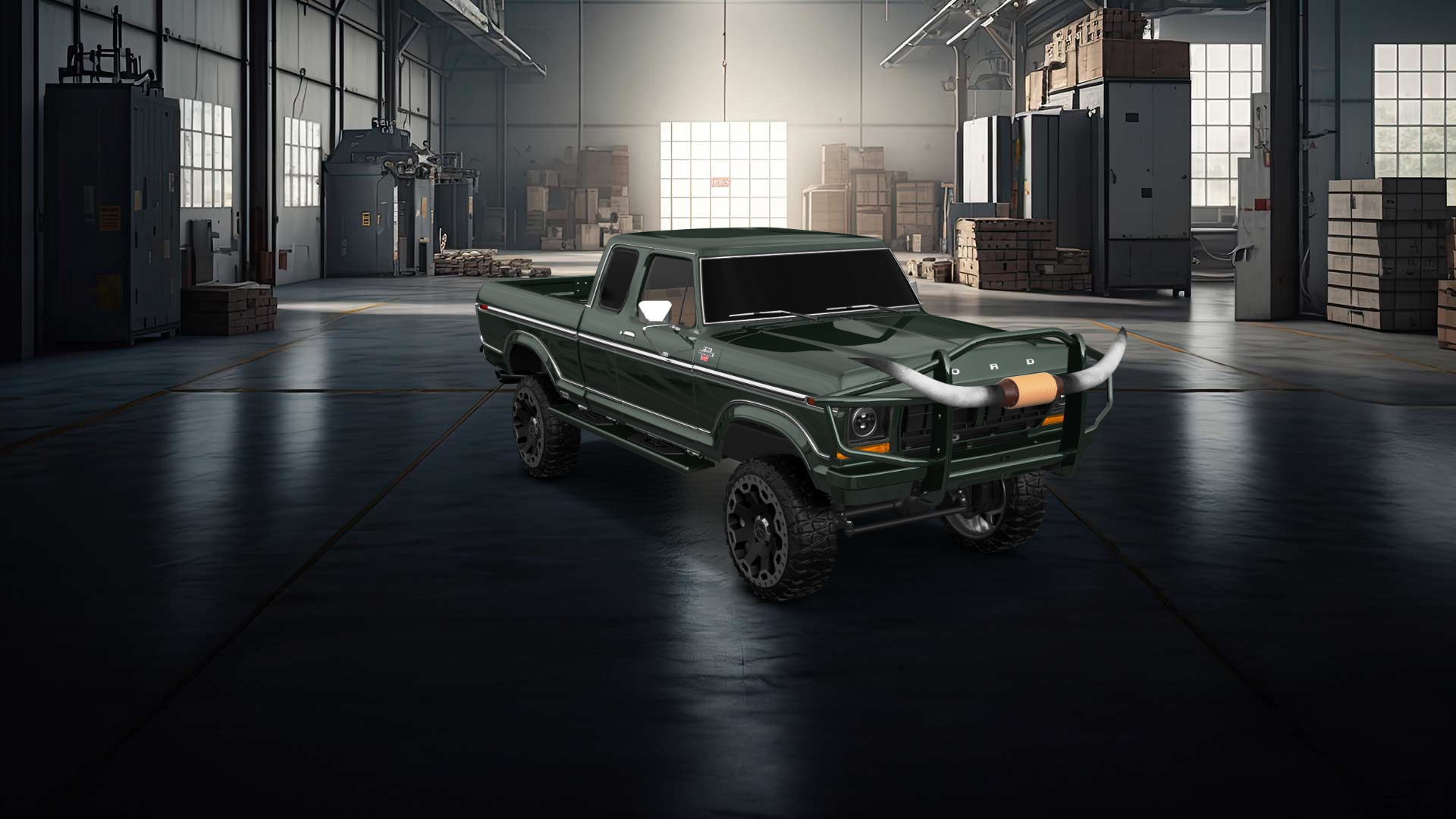 Ford F-150 SuperCab 2 Door pickup truck 1978