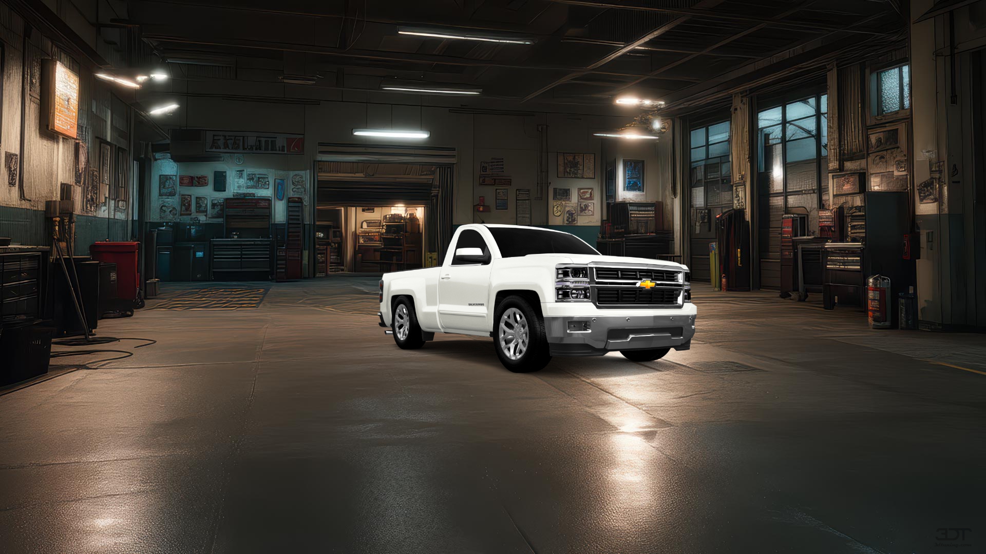 Chevrolet Silverado 1500 6.5 box Truck 2014 tuning