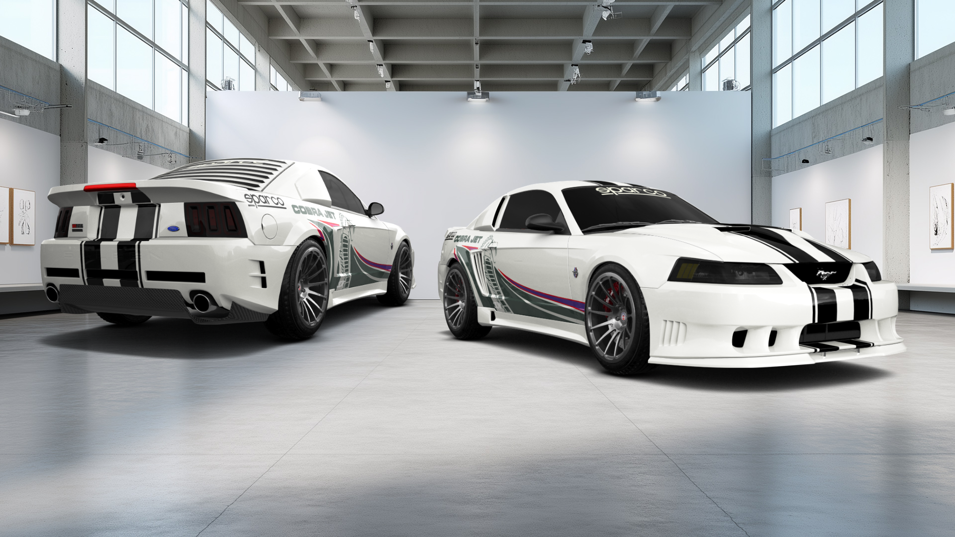 Ford Mustang 2 Door Coupe 2000 tuning