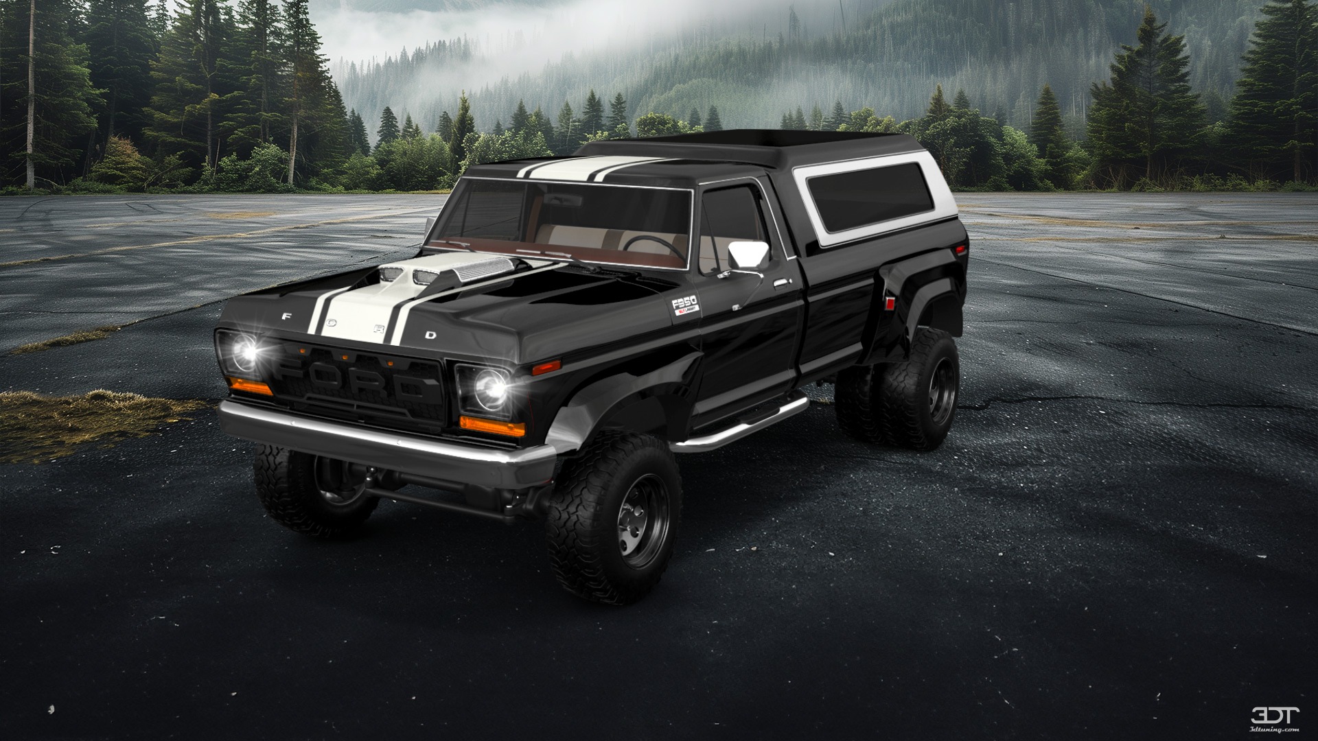 Tuning Ford F-350 Dually Regular Cab 2 Door pickup truck 1978