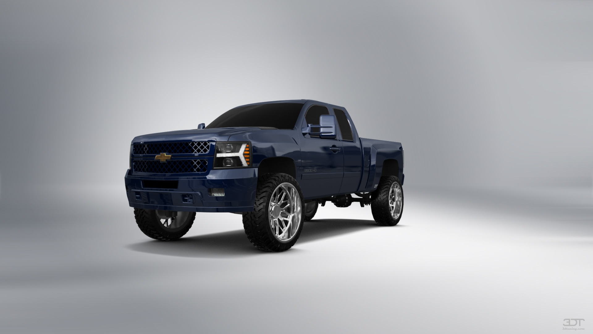 Chevrolet Silverado 2500 HD Extended Cab Pickup Truck 2007
