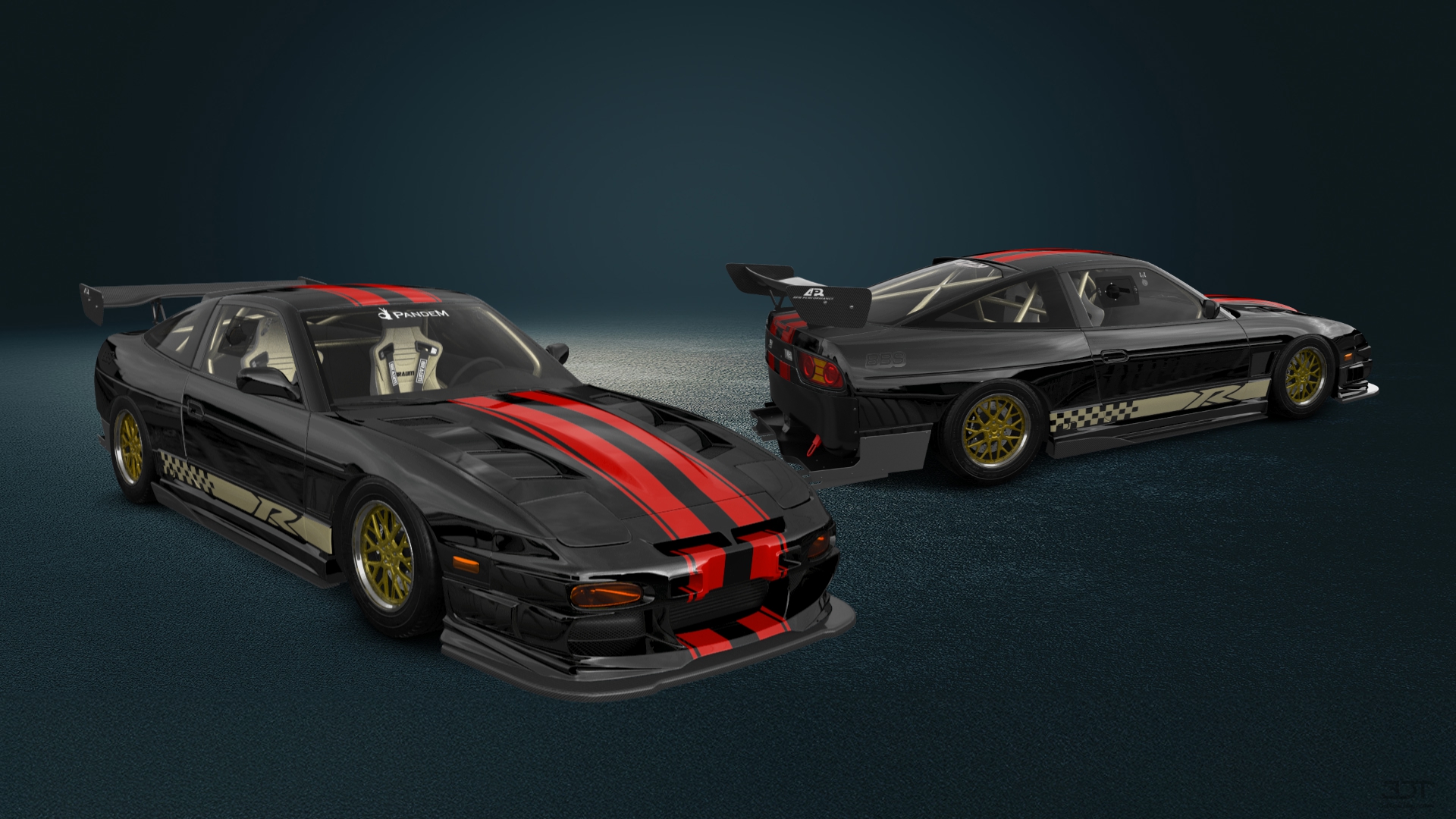 Nissan 240SX 3 Door Hatchback 1989 tuning