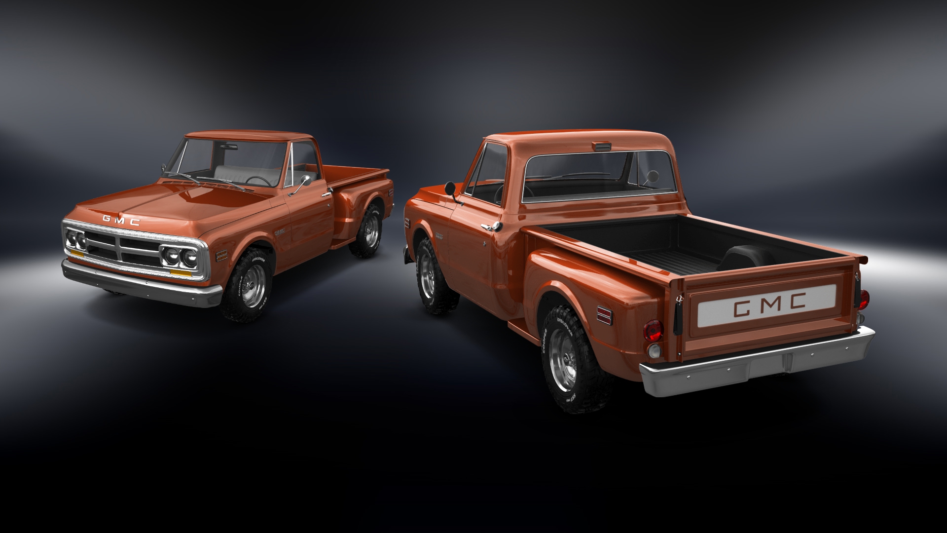 GMC K1500 2 Door pickup truck 1971