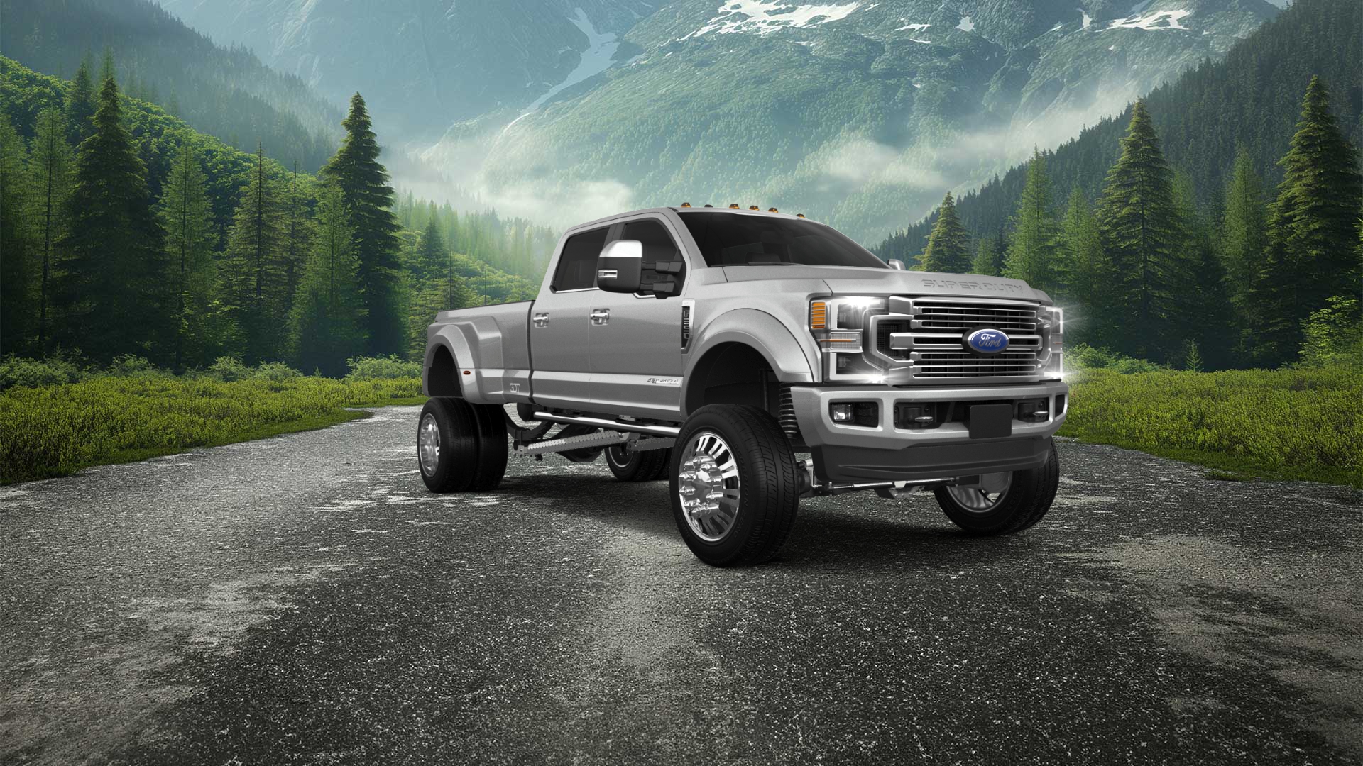 Ford F-350 DRW 4 Door pickup truck 2021 tuning