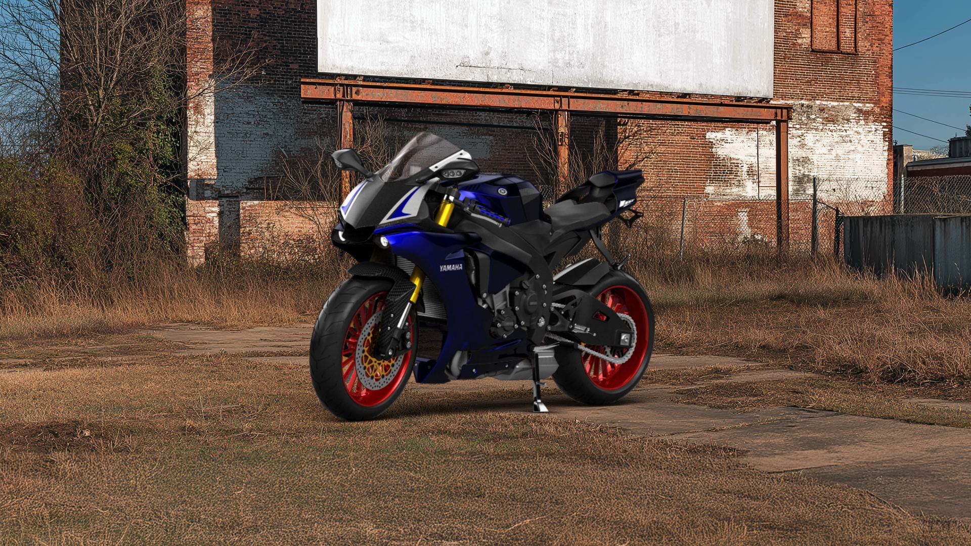 Yamaha YZF R1 Sport Bike 2015 tuning