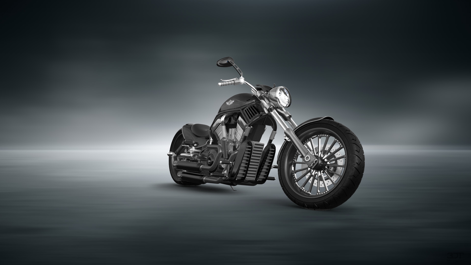 Harley-Davidson Custom Chopper Cruiser 2011