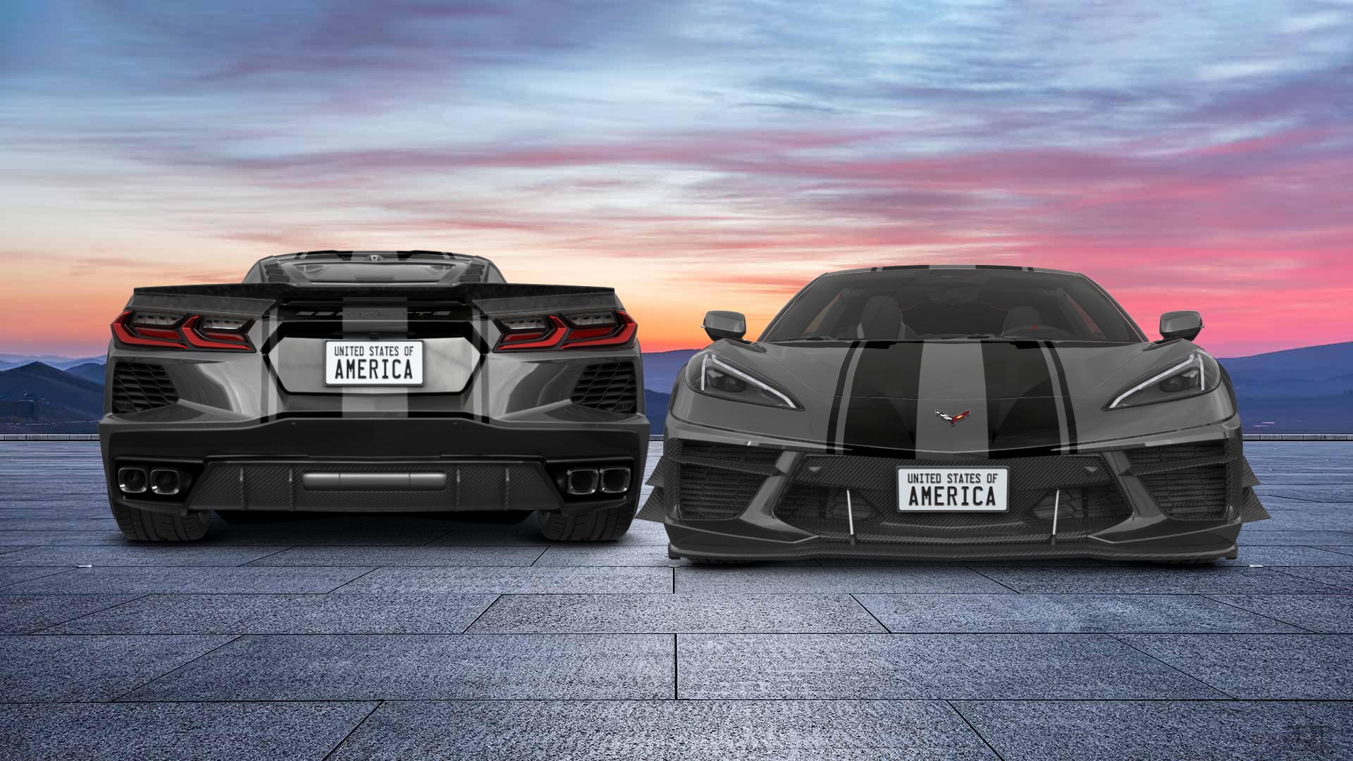 Chevrolet Corvette 2 door targa top 2020 Images