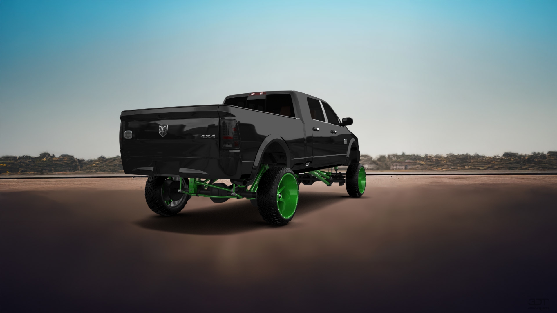 Dodge Ram 2500 Mega Cab 6.4 ft box 4 Door pickup truck 2010 Images