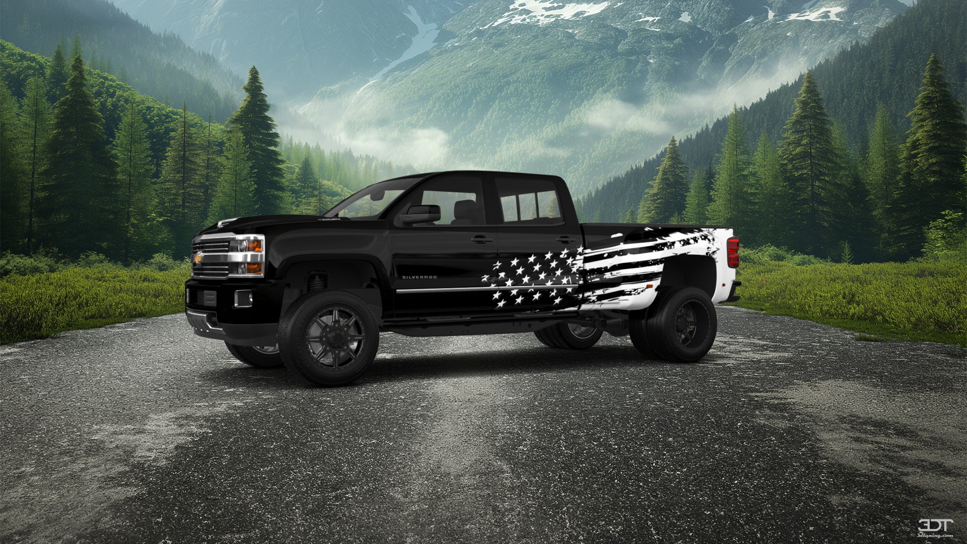 Chevrolet Silverado 3500 4 Door pickup truck 2015