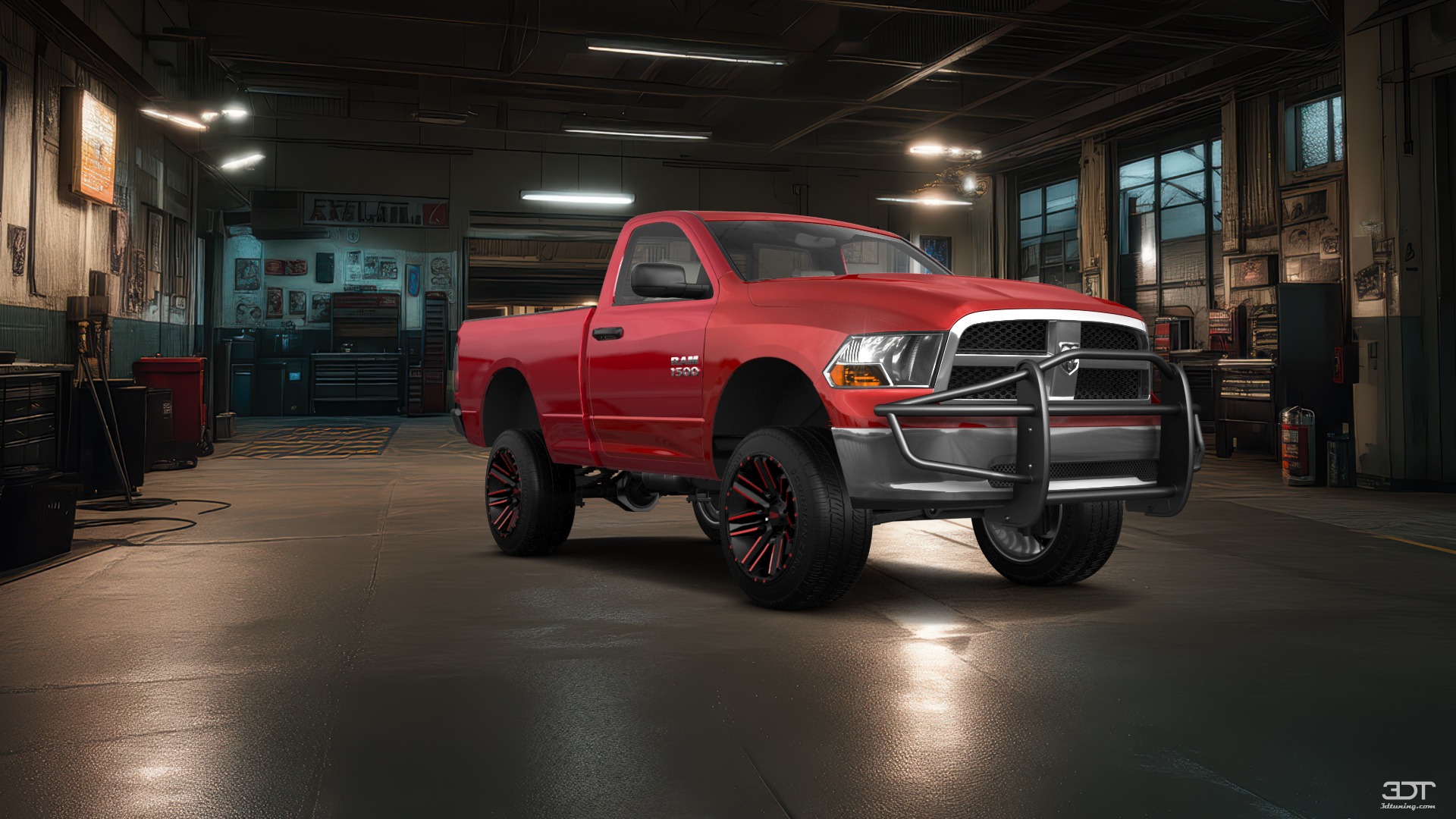 Dodge Ram 1500 6.4' box Regular Cab 2 Door pickup truck 2009 tuning