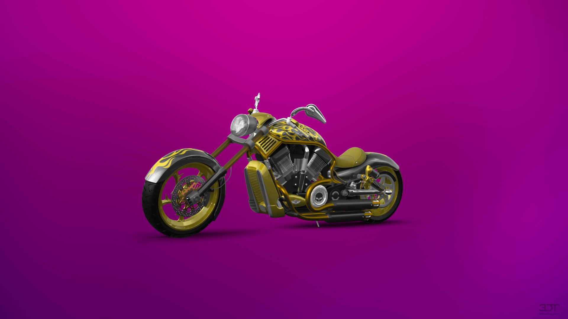 Harley-Davidson Custom Chopper Cruiser 2011