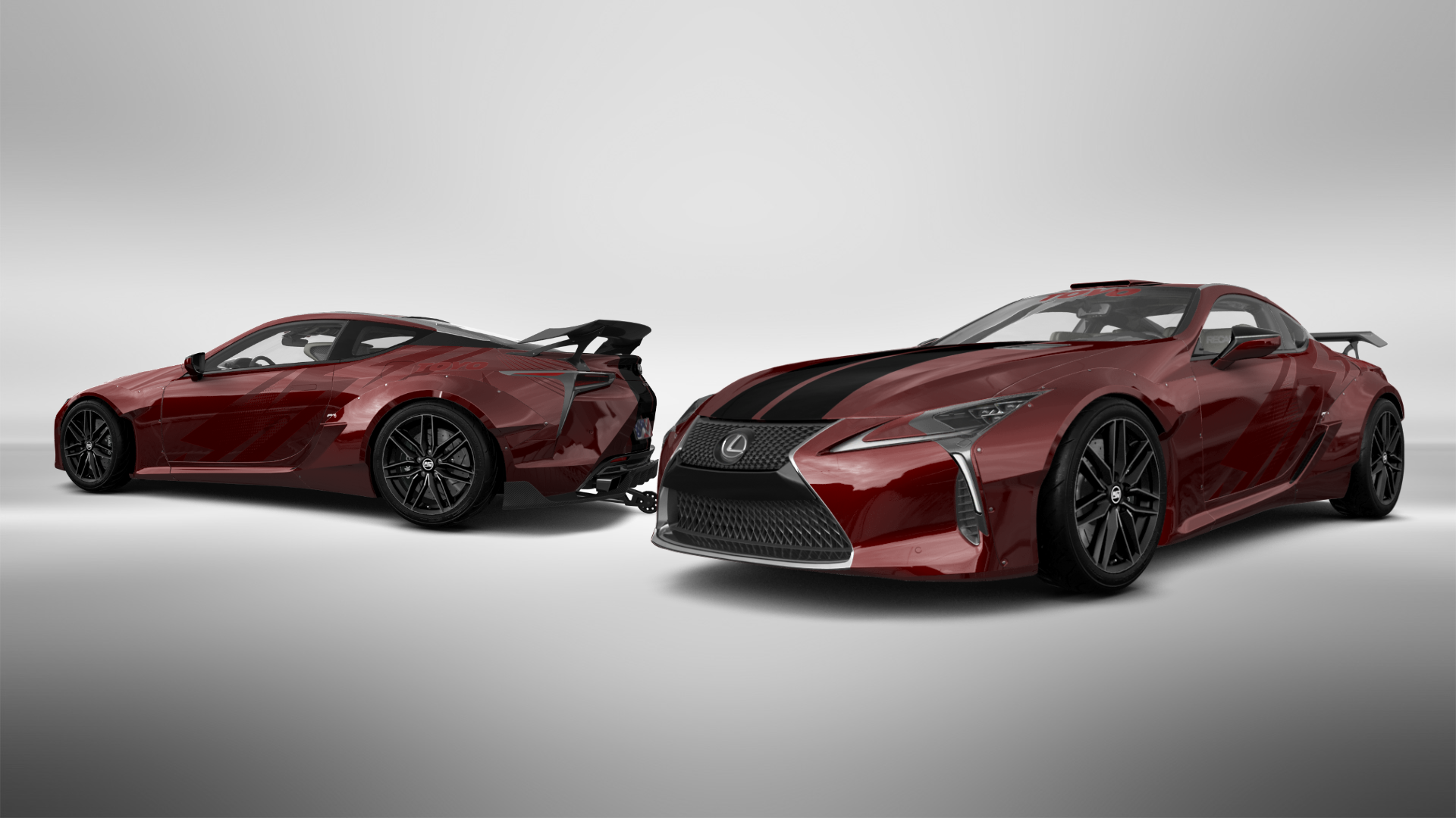 Lexus LC500 2 door fastback coupe 2017 tuning